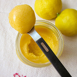 Lemon Curd using lemon marmalade 檸檬卡士達醬